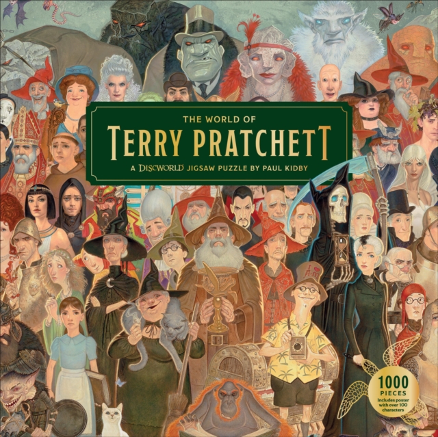 The World of Terry Pratchett : A 1000-piece Discworld jigsaw puzzle by Paul Kidby by Pratchett, Terry