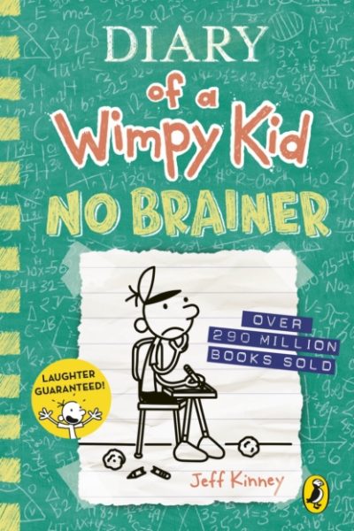 Diary of a Wimpy Kid: No Brainer (Book 18) by Kinney, Jeff